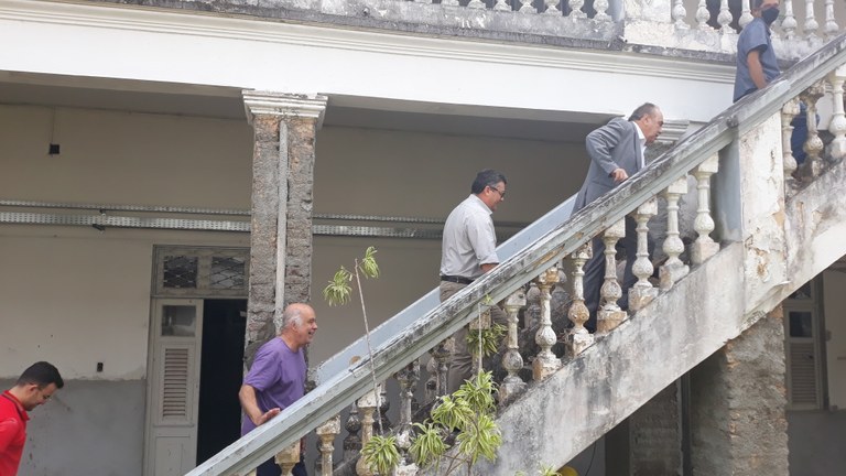 Rubens Freire, Flávio Guedes e Evaldo Vilela visitam o Parque Tecnológico Horizontes de Inovação/ foto: Renato Félix