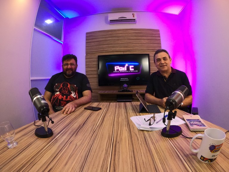 2023.06.04 - A União - Podcast PodCMais - Claudio Furtado e Rangel Jr - foto Ravi Lacerda