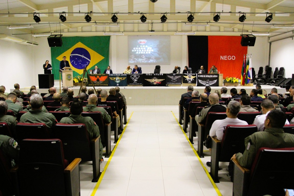 Paraíba promove 1º Curso de Operações Aéreas e capacita agentes para multimissão