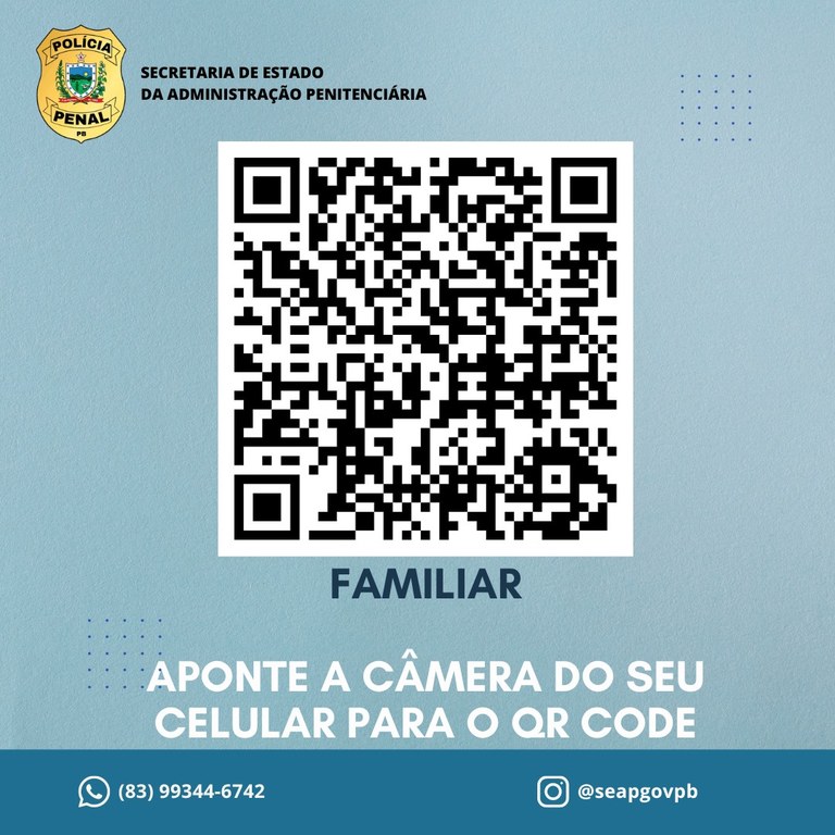 Seap Paraíba implementa QR Code nas Unidades Prisionais para facilitar o acesso à Legislação e Direitos dos Familiares.jpg