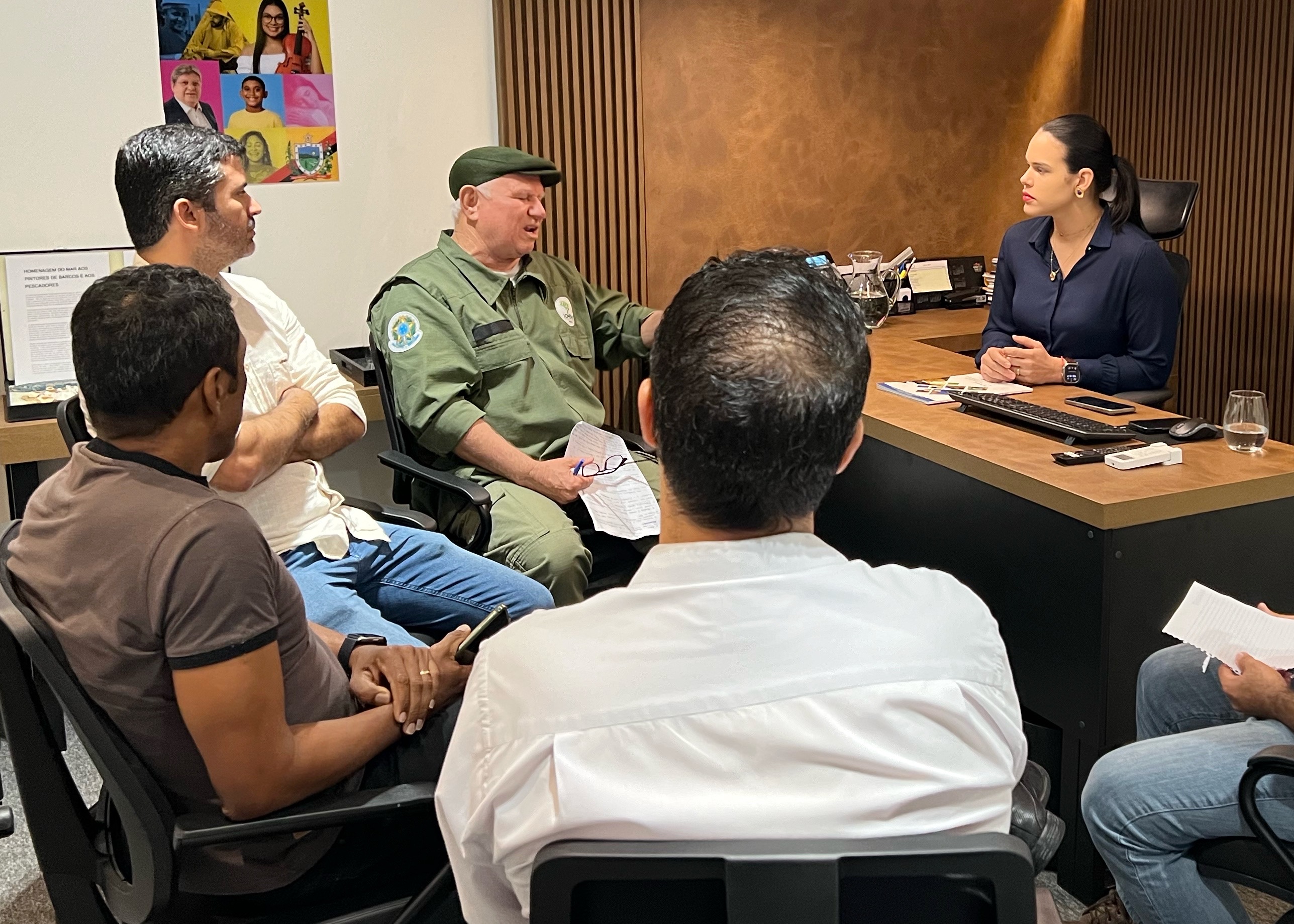 Semas recebe o gestor do Parque Nacional Serra do Teixeira para discutir políticas públicas ambientais para a região