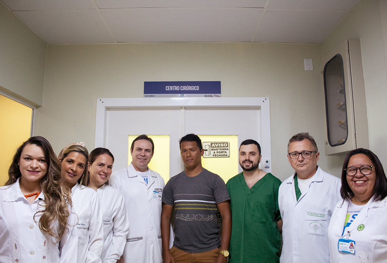 Equipe médica.