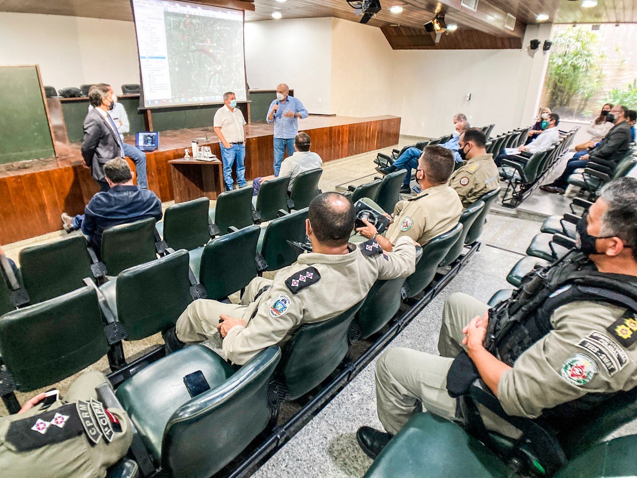 A reunião aconteceu no auditório da Asplan.jpg