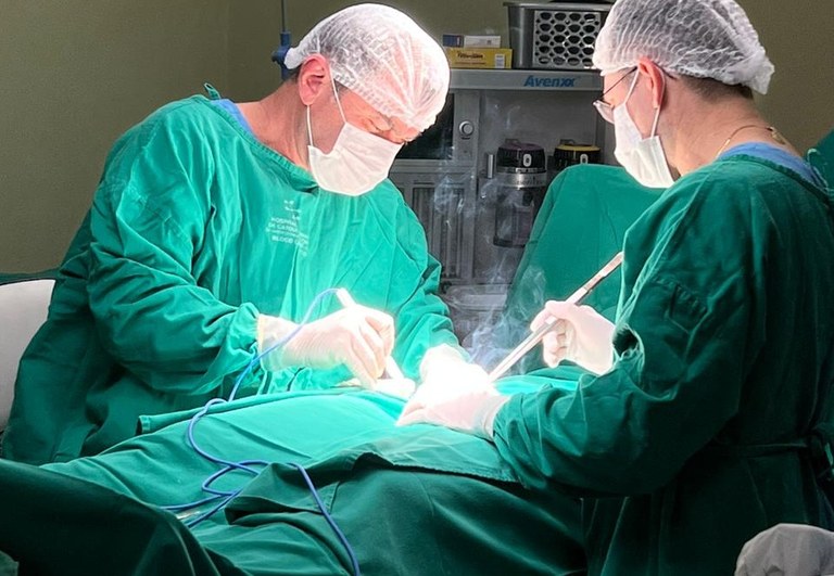 No primeiro dia de retomada das cirurgias o hospital de Catolé do Rocha realizou seis procedimentos.jpg