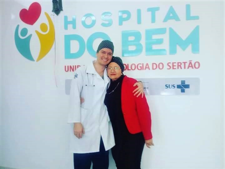 Miriam é uma as 24 pacientes do Hospital do Bem que conseguiram a cura após tratamento na unidade .jpeg