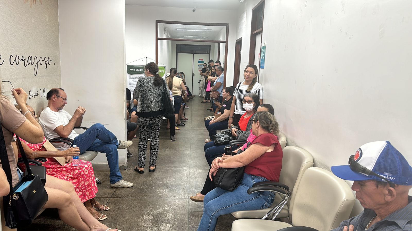 Hospital de Patos realizou atendimento especializado dentro do Programa Paraíba Contra o Câncer no sábado.jfif