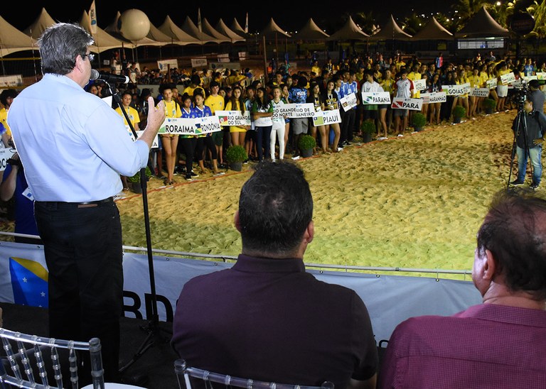27_08_19 Governador participa da abertura  do V campeonato Brasileiro Escolar de Vôlei de Praia_fotos andre lucio (13).JPG