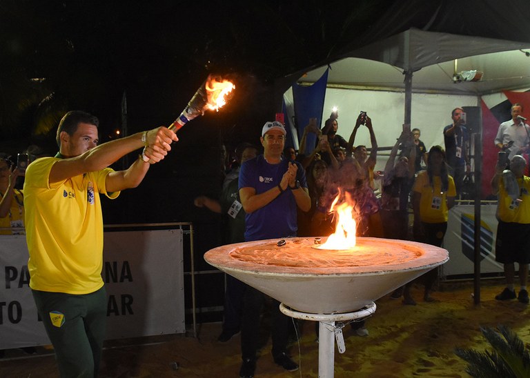 27_08_19 Governador participa da abertura  do V campeonato Brasileiro Escolar de Vôlei de Praia_fotos andre lucio (6).JPG