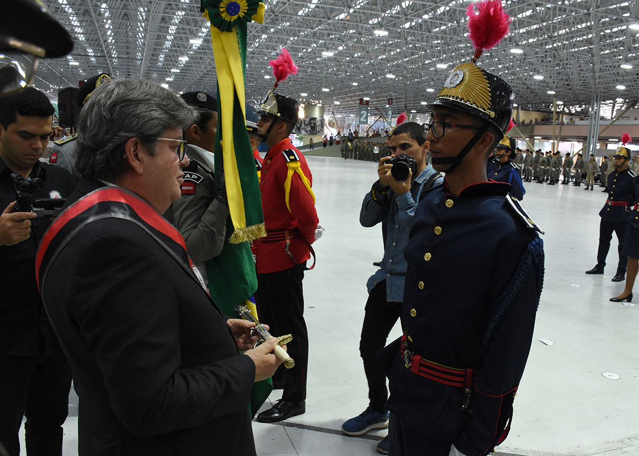 20_08_19 Governador participa da solenidade do patrono da Polícia Militar da Paraíba (16).JPG