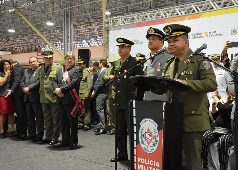 20_08_19 Governador participa da solenidade do patrono da Polícia Militar da Paraíba (24).JPG