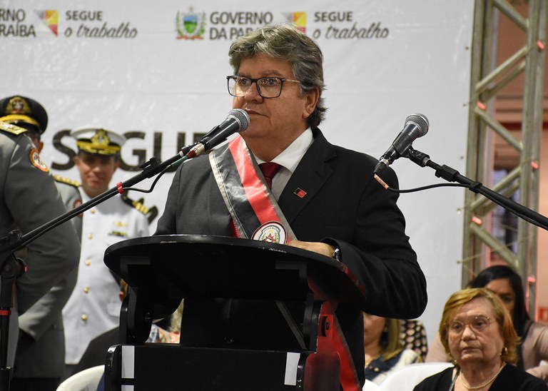 20_08_19 Governador participa da solenidade do patrono da Polícia Militar da Paraíba (29).JPG