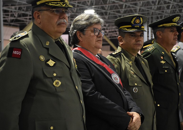 20_08_19 Governador participa da solenidade do patrono da Polícia Militar da Paraíba (38).JPG