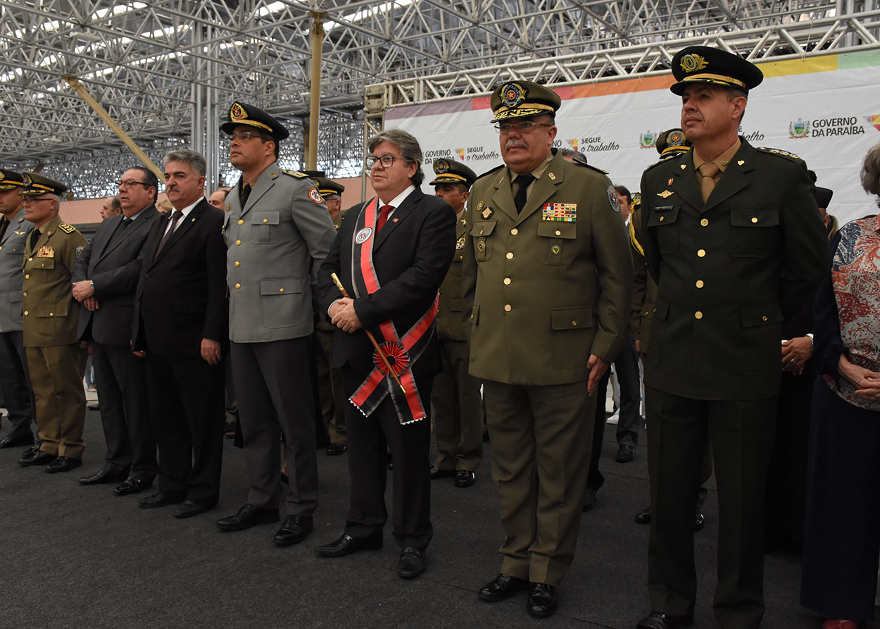 20_08_19 Governador participa da solenidade do patrono da Polícia Militar da Paraíba (8).JPG