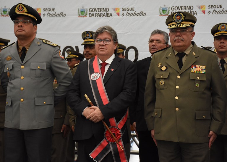 20_08_19 Governador participa da solenidade do patrono da Polícia Militar da Paraíba (9).JPG