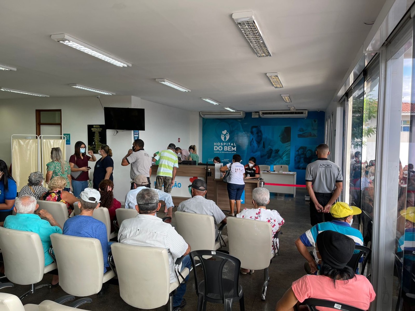 Recepção do Hospital do Bem com pacientes do Opera Paraíba.jpeg