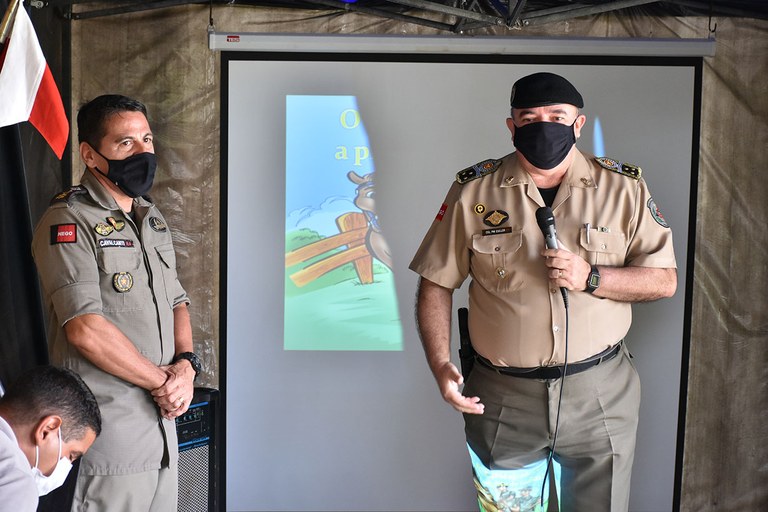 15.07.2021 Visita da Primeira-dama ao Centro de Equoterapia da Polícia Militar (11).JPG